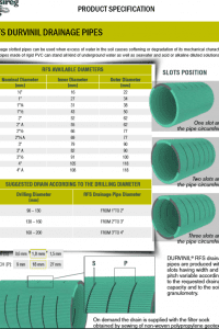 Durvinil_slotted_pipes