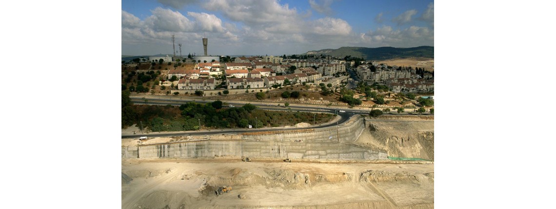 קיר תומך מחסיה בית שמש